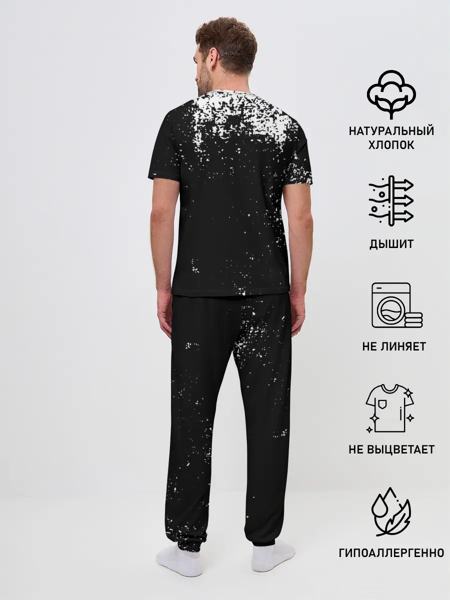 Мужская пижама с брюками / Mercedes