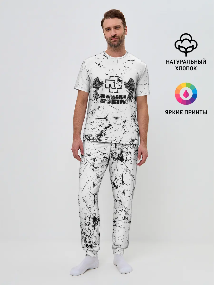 Мужская пижама с брюками / RAMMSTEIN