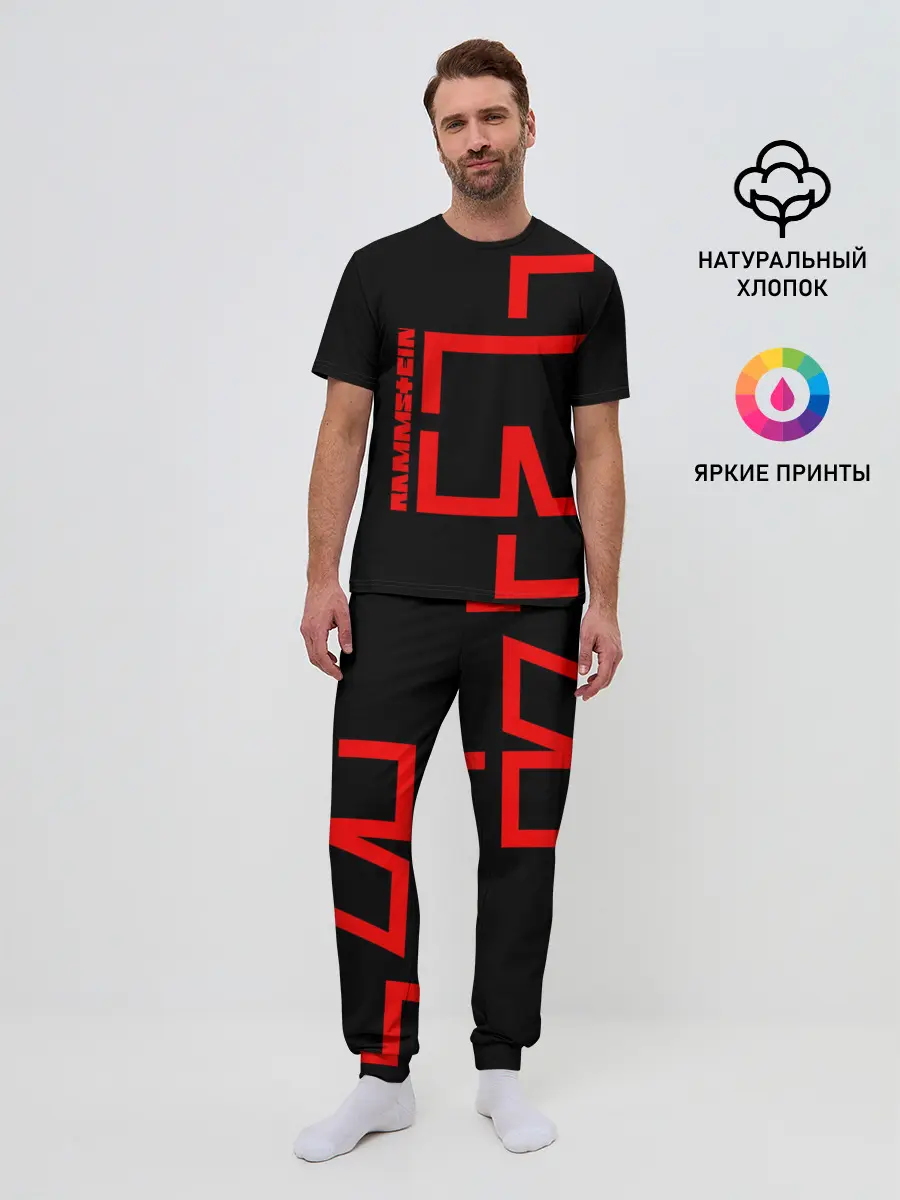 Мужская пижама с брюками / RAMMSTEIN