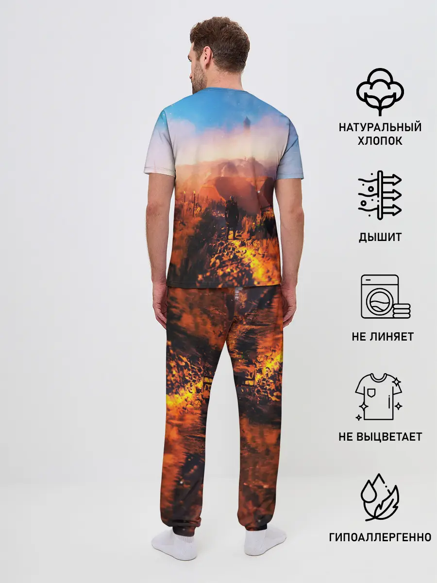 Мужская пижама с брюками / ВЕДЬМАК