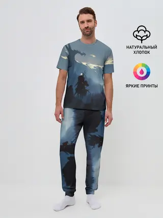 Мужская пижама с брюками / ВЕДЬМАК