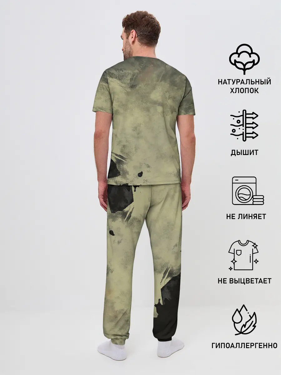 Мужская пижама с брюками / Сектор Газа