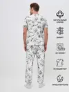 Мужская пижама с брюками / RAMMSTEIN АВТОГРАФЫ