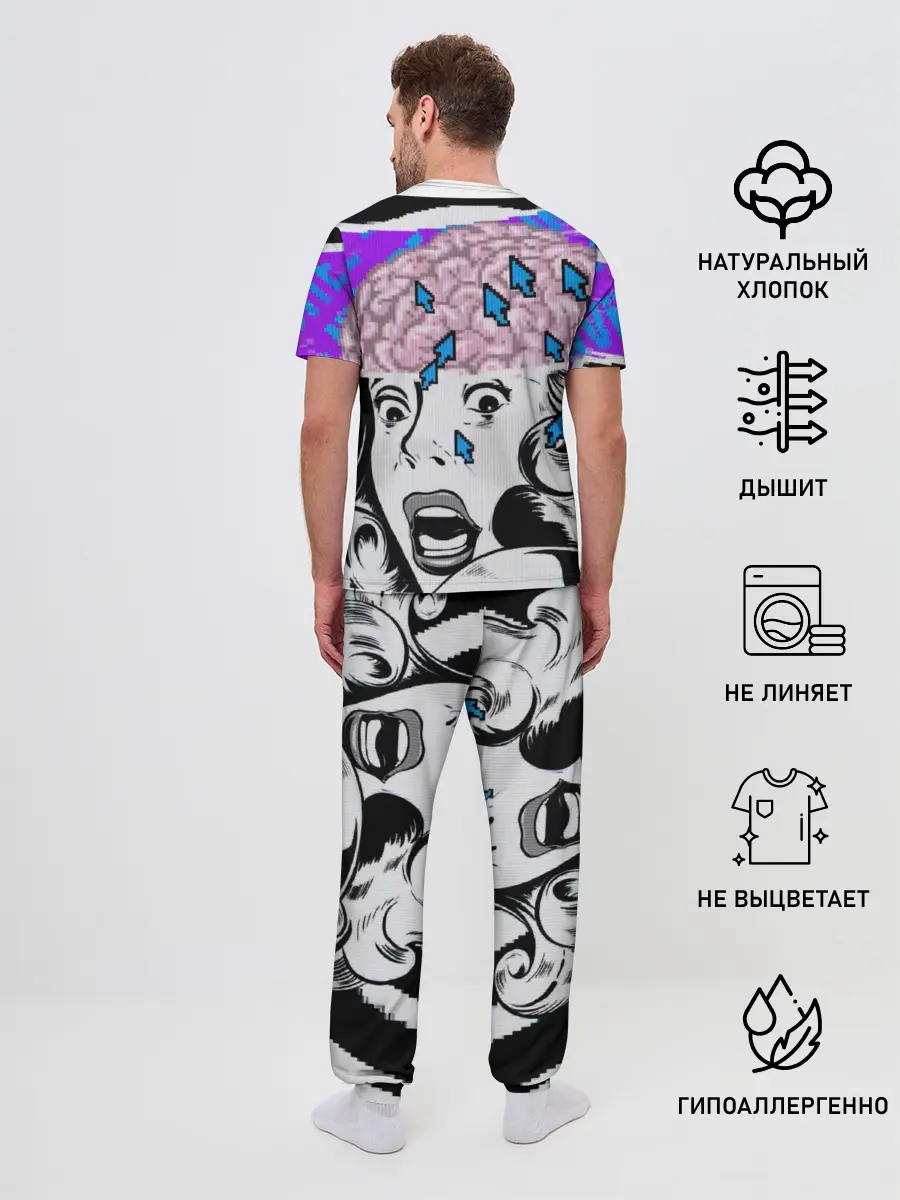 Мужская пижама с брюками / DedSec
