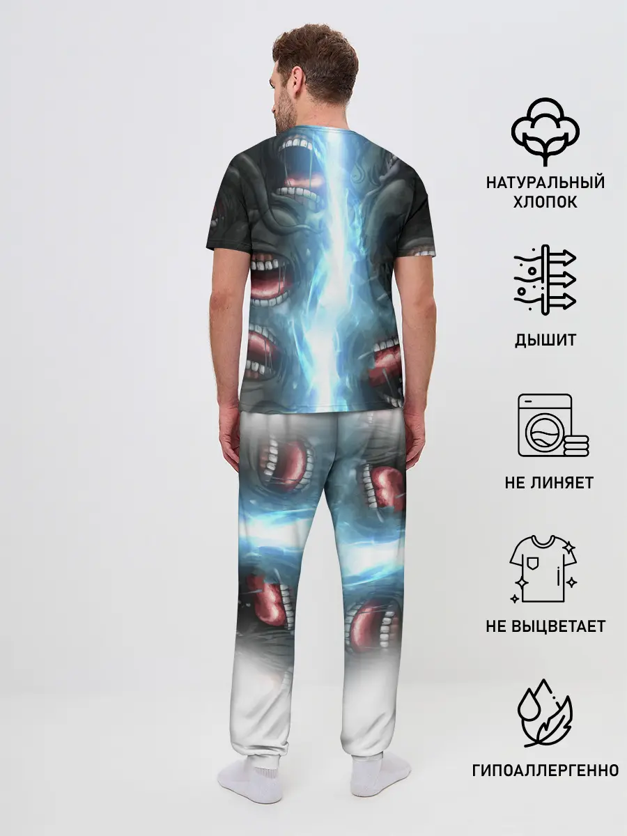 Мужская пижама с брюками / Оверлорд Пасти