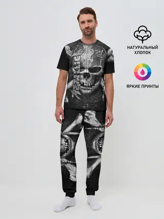 Мужская пижама с брюками / Metallica