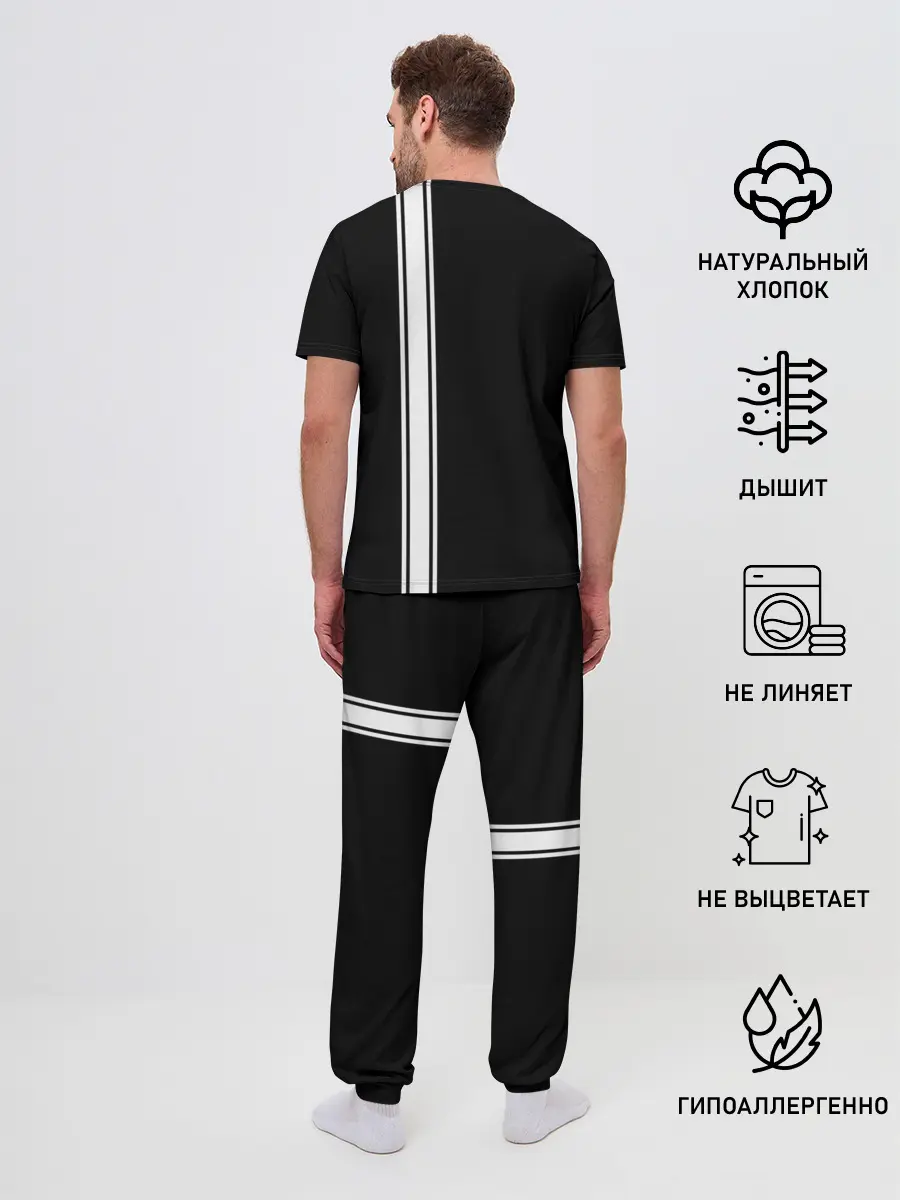 Мужская пижама с брюками / Metallica