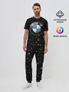 Мужская пижама с брюками / BMW под Дождём