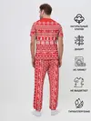 Мужская пижама с брюками / Новый год #9