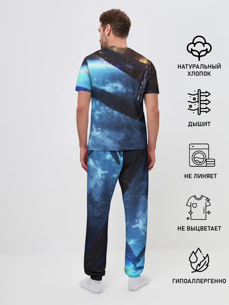 Мужская пижама с брюками / MASS EFFECT