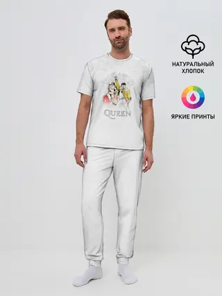 Мужская пижама с брюками / Queen