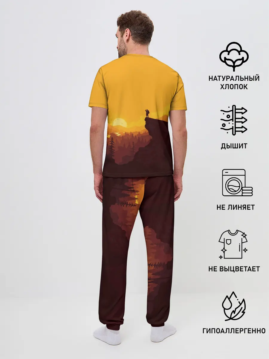 Мужская пижама с брюками / Fortnite Save the World