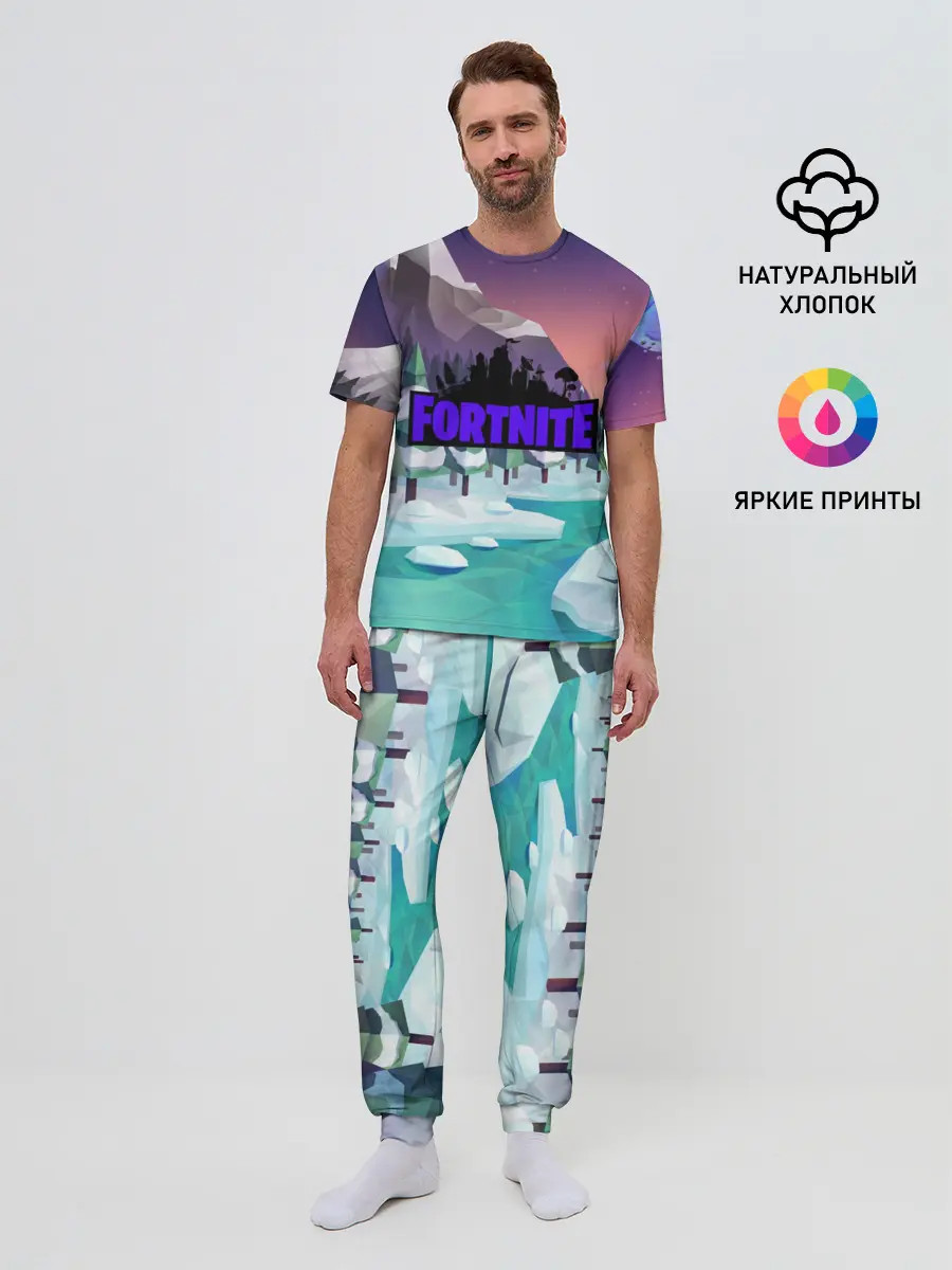 Мужская пижама с брюками / fortnite