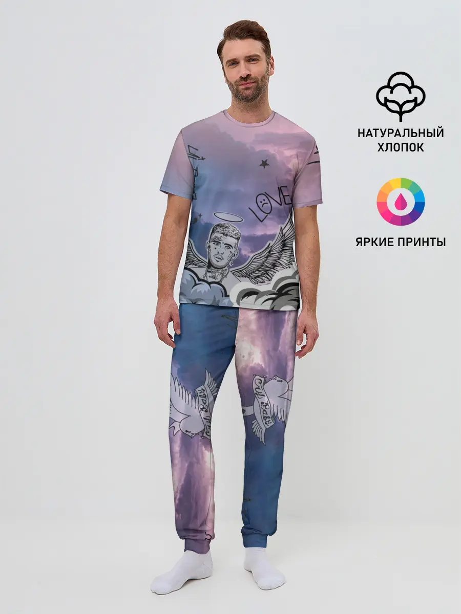 Мужская пижама с брюками / Lil Peep