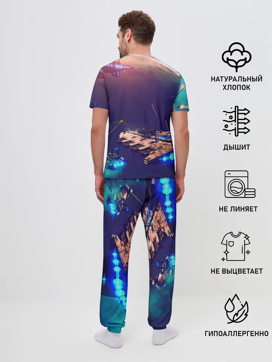 Мужская пижама с брюками / NO MANS SKY