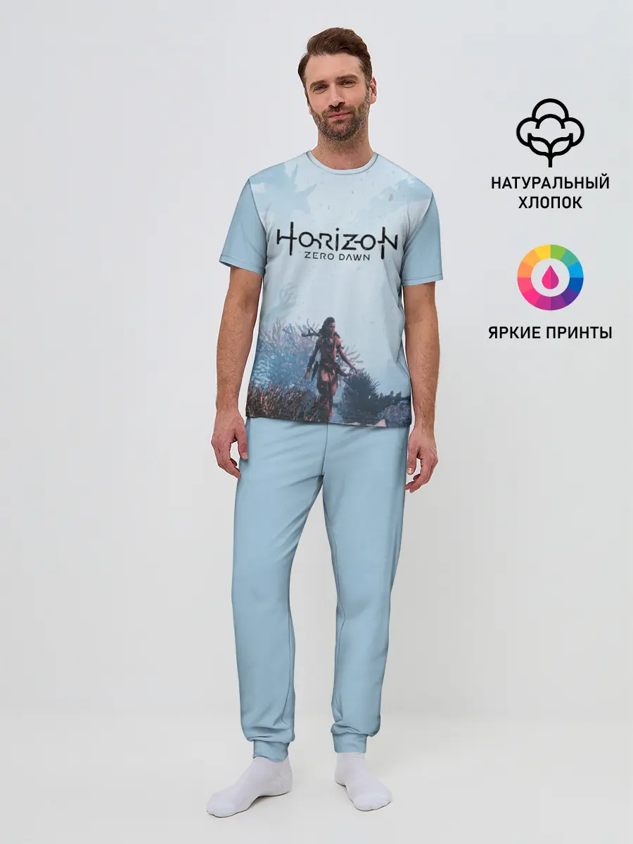 Мужская пижама с брюками / Horizon Zero Dawn