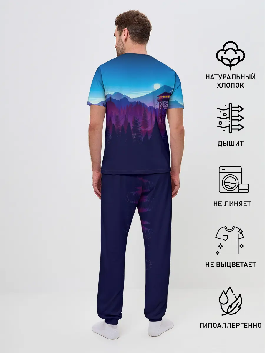 Мужская пижама с брюками / Fortnite Save the World