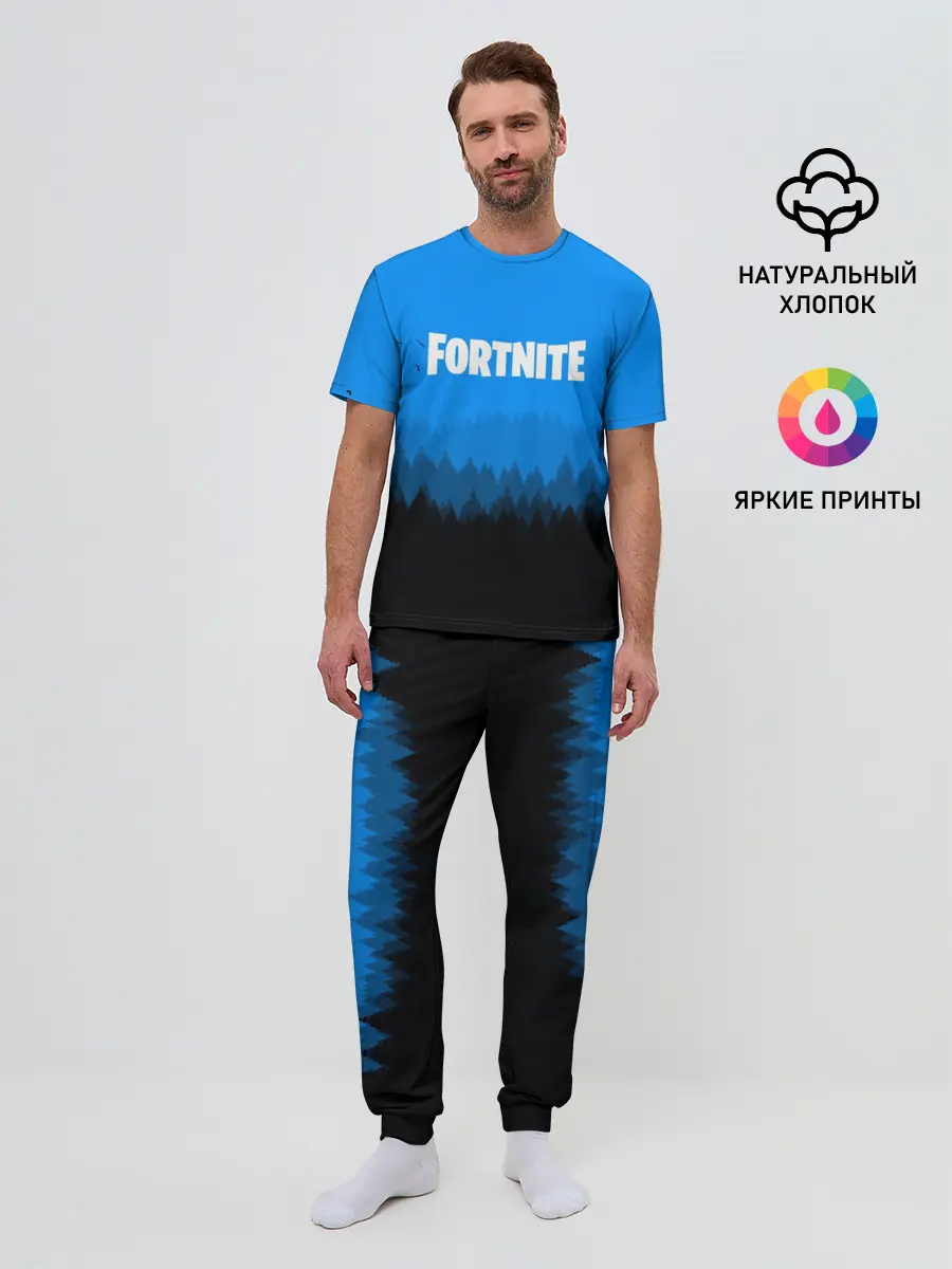 Мужская пижама с брюками / Fortnite
