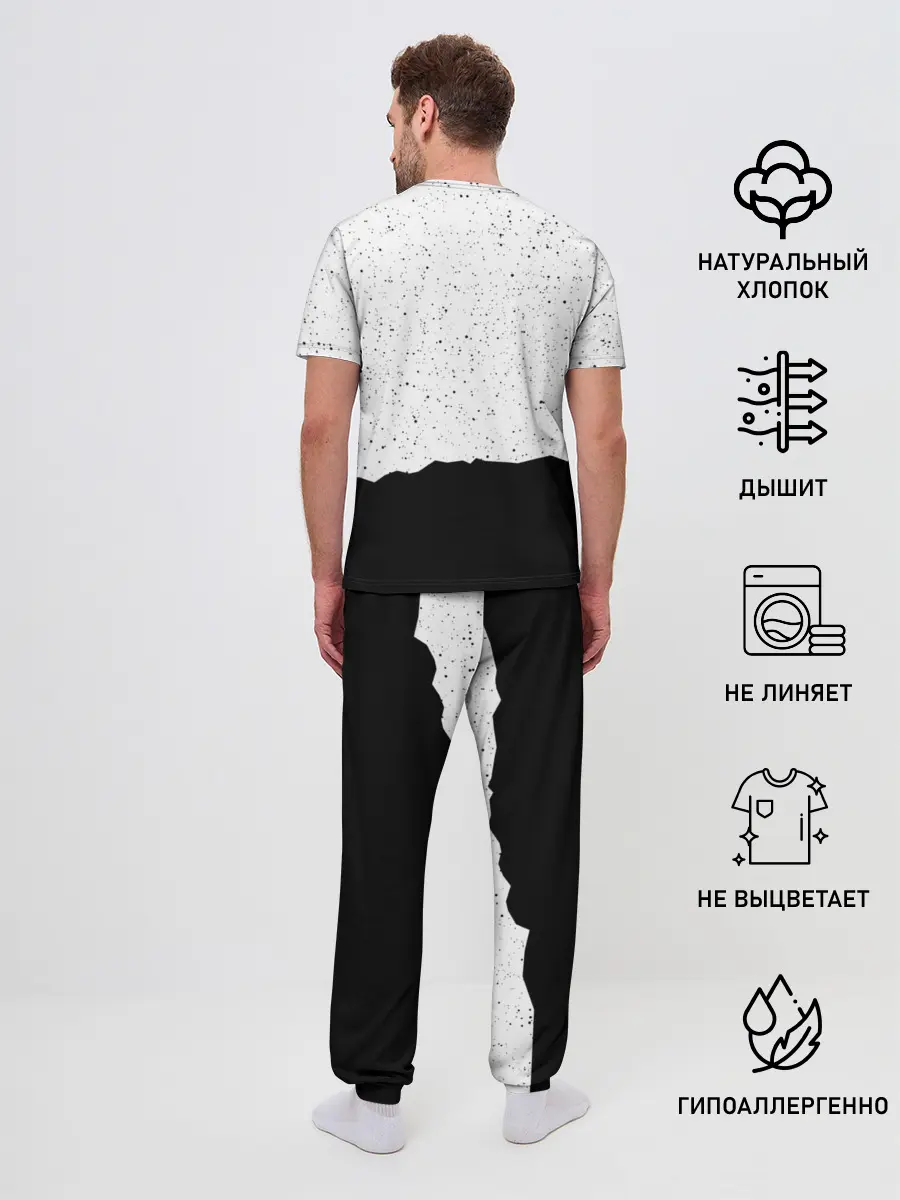 Мужская пижама с брюками / BTS STARS | БТС ЗВЁЗДЫ