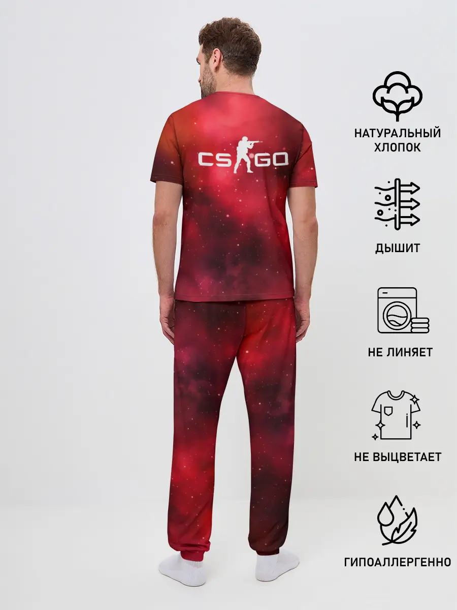 Мужская пижама с брюками / One Shot One Kill