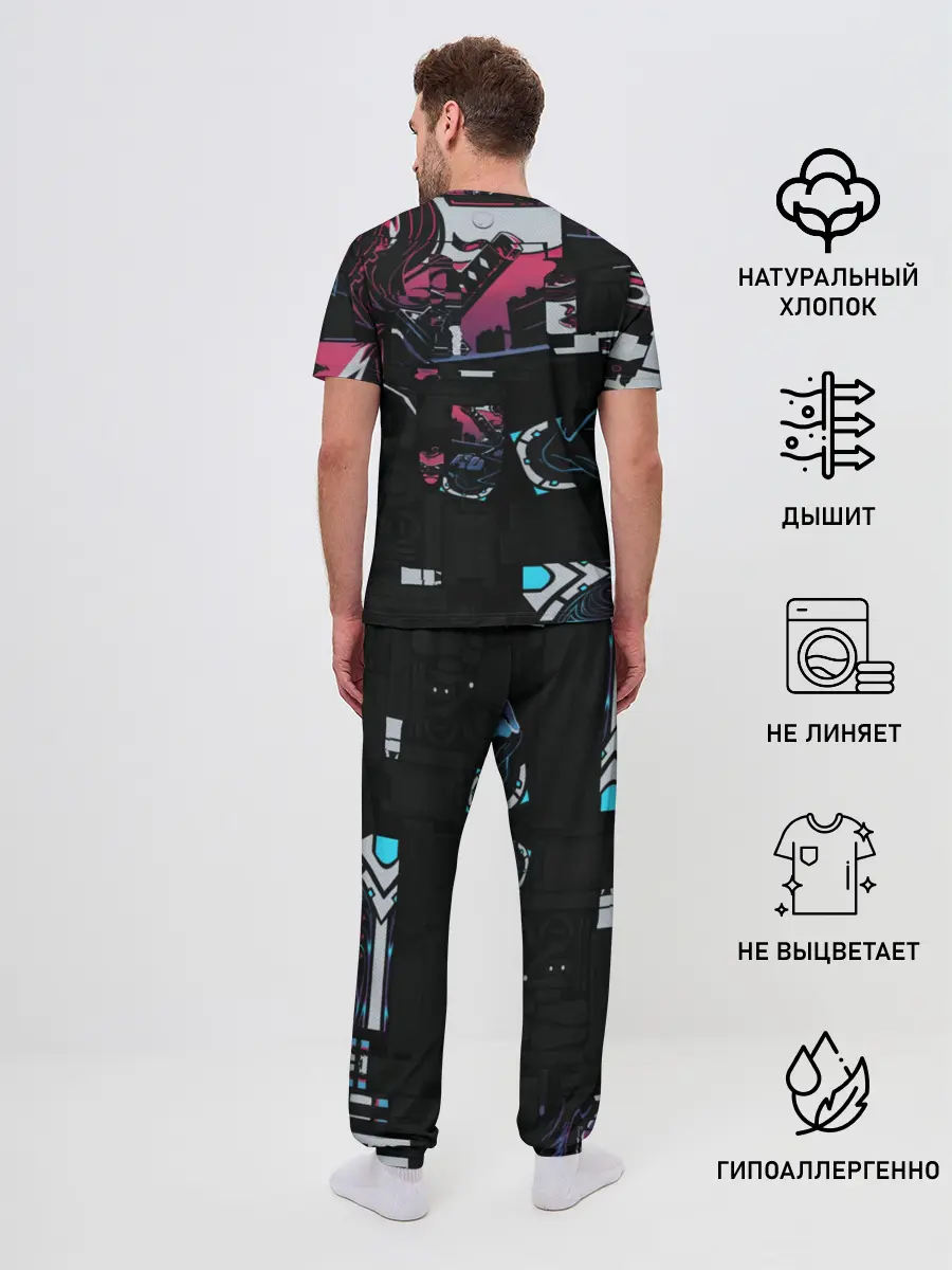 Мужская пижама с брюками / Неонуар | CS:GO