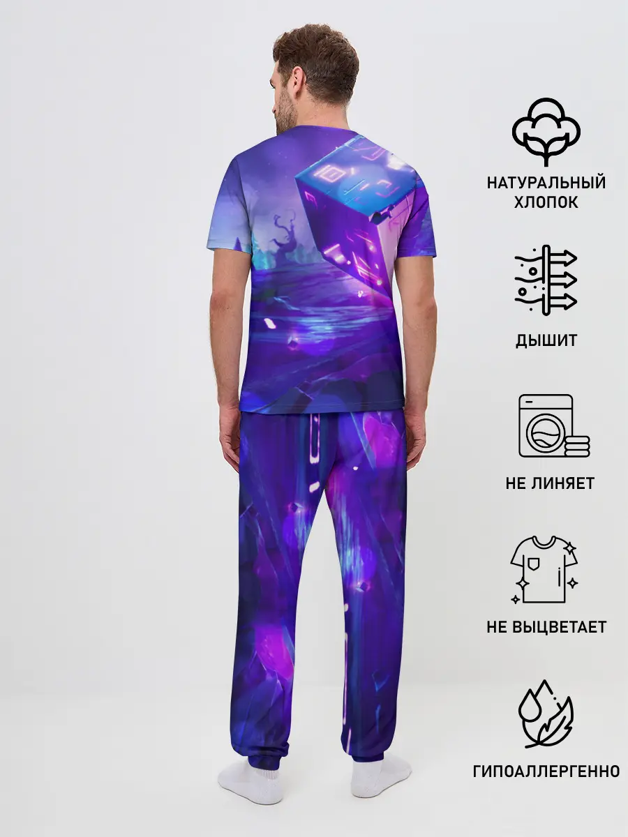 Мужская пижама с брюками / Fortnite