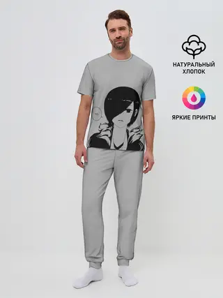 Мужская пижама с брюками / Тоука