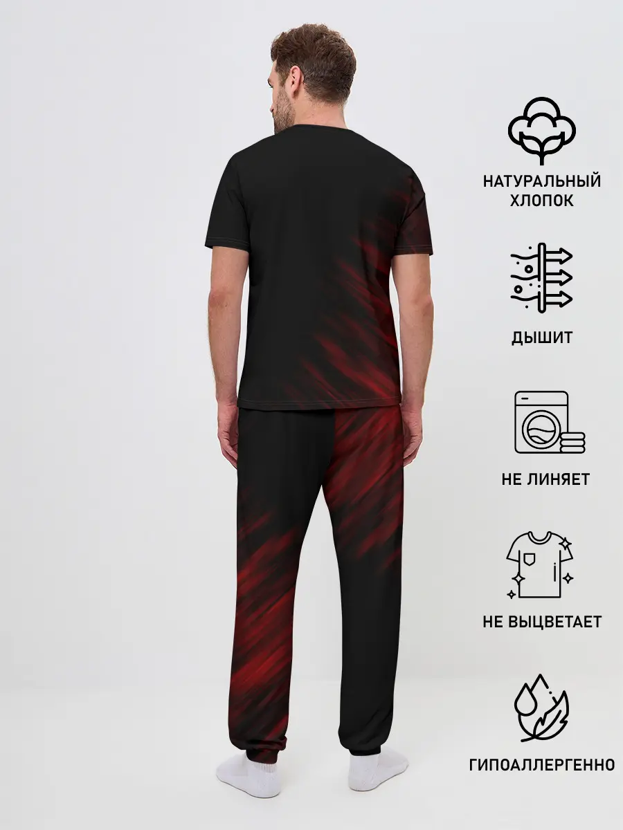 Мужская пижама с брюками / Sally Face окровавленное лицо