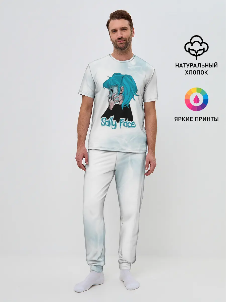 Мужская пижама с брюками / Sally Face