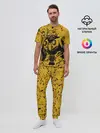 Мужская пижама с брюками / Bumblebee