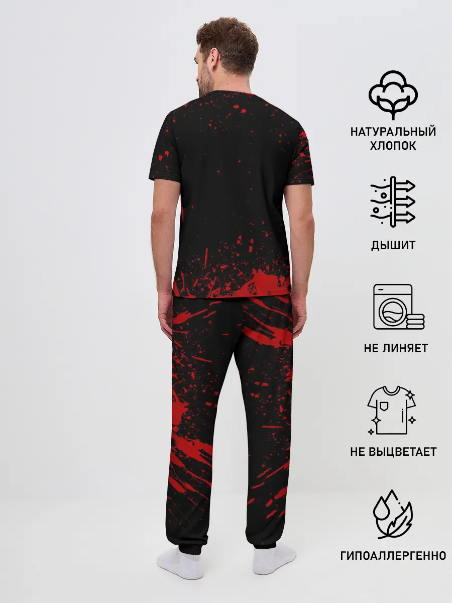 Мужская пижама с брюками / Goblin Slayer stains
