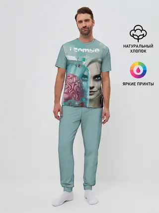 Мужская пижама с брюками / i-ZOMBIE