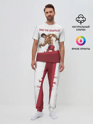 Мужская пижама с брюками / Боец Баки