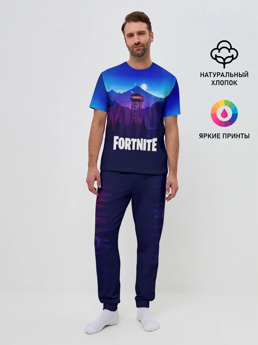 Мужская пижама с брюками / fortnite