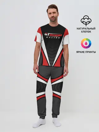 Мужская пижама с брюками / Форма GT Omega