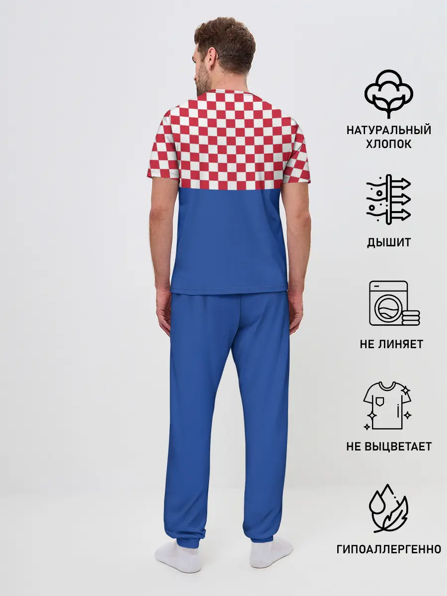 Мужская пижама с брюками / Форма lotto