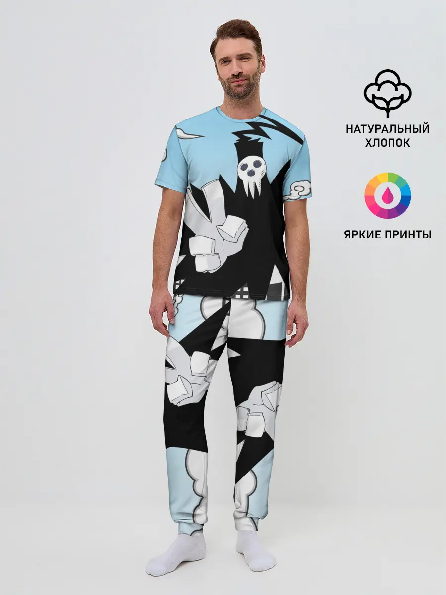 Мужская пижама с брюками / Soul Eater - Shinigami
