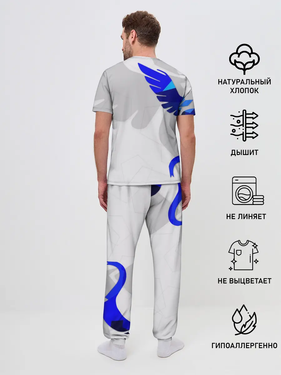 Мужская пижама с брюками / Pokemon GO