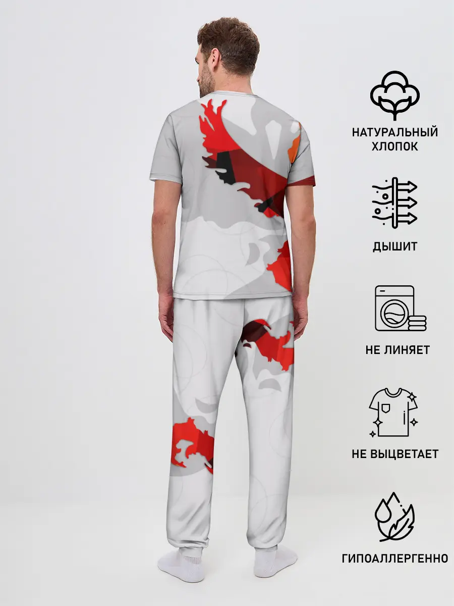 Мужская пижама с брюками / Pokemon GO