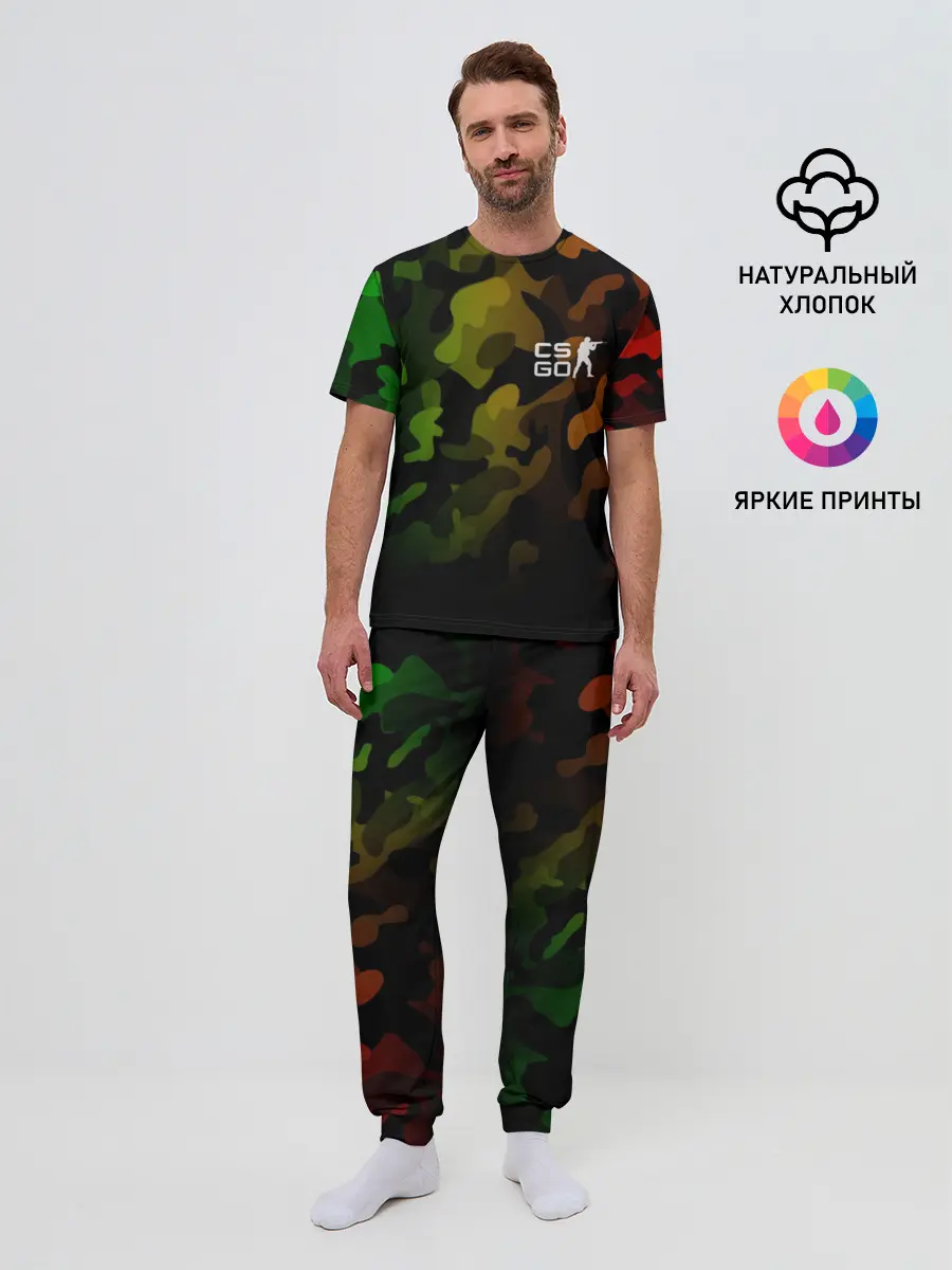 Мужская пижама с брюками / CS GO