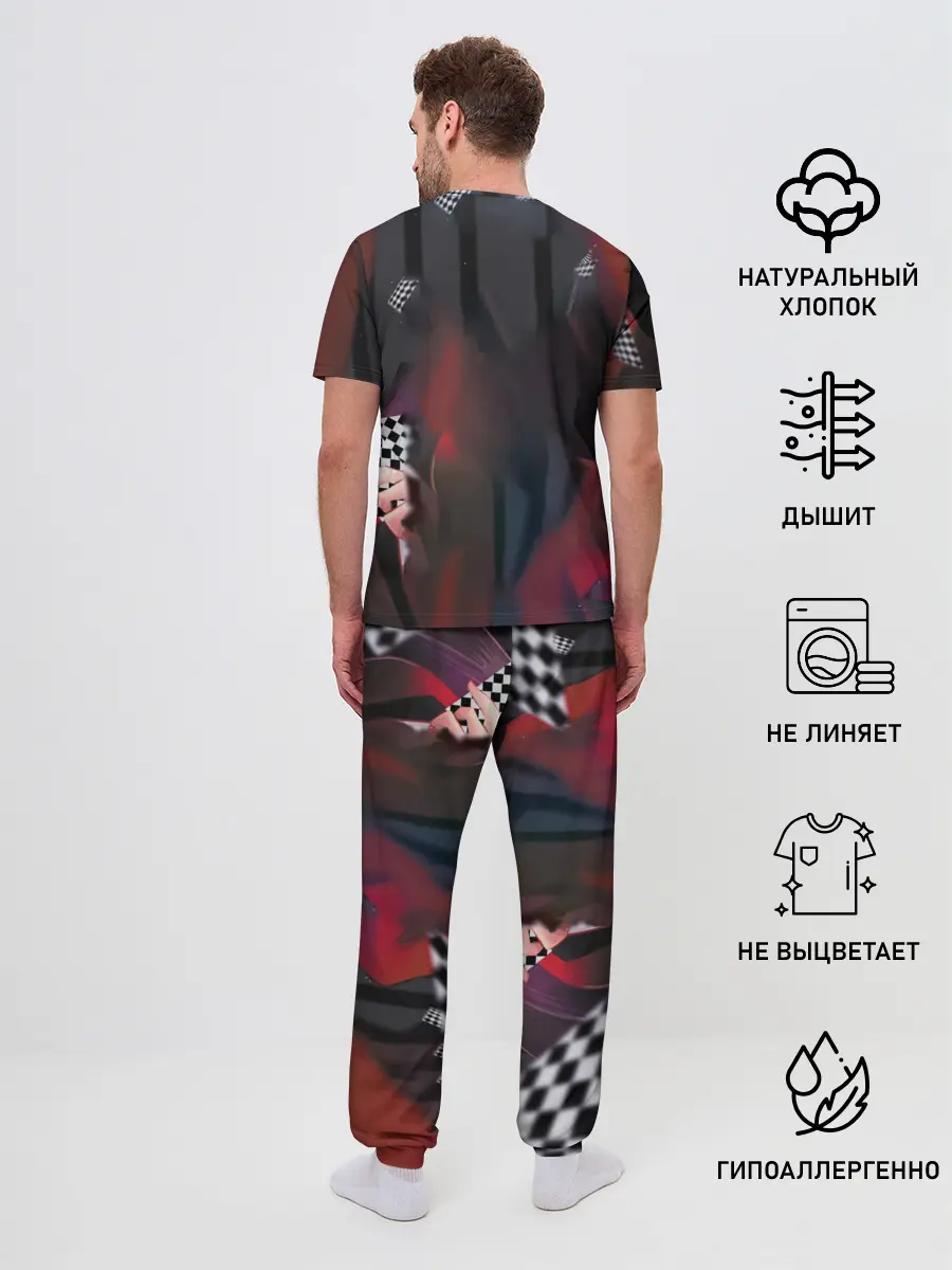 Мужская пижама с брюками / kakegurui yumeko art