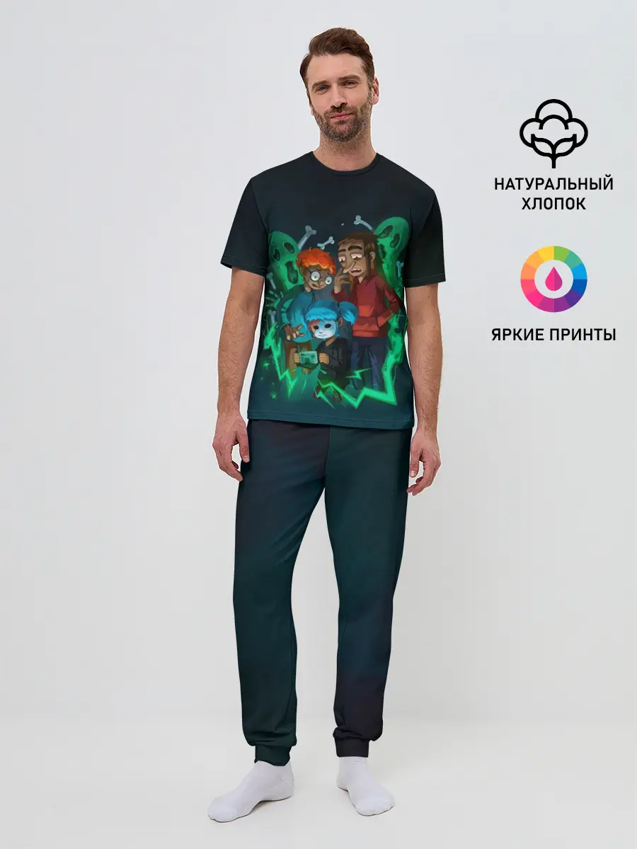 Мужская пижама с брюками / Sally Face