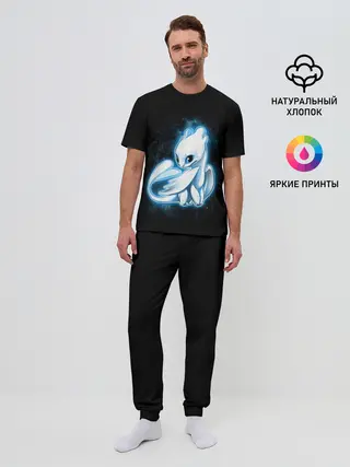 Мужская пижама с брюками / Фурия