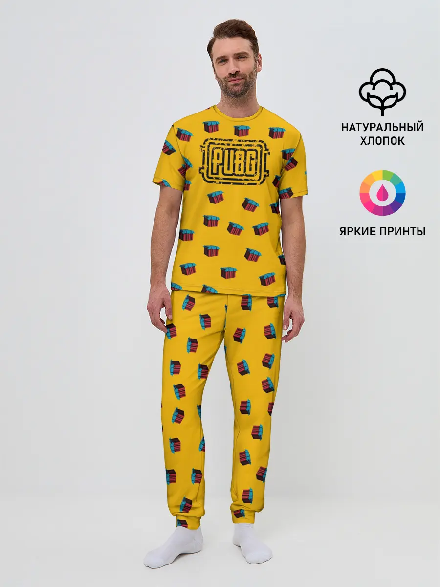 Мужская пижама с брюками / PUBG