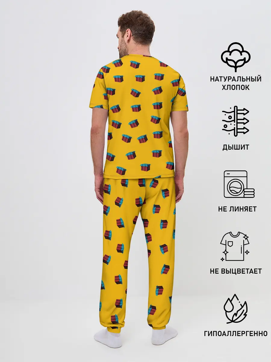 Мужская пижама с брюками / PUBG