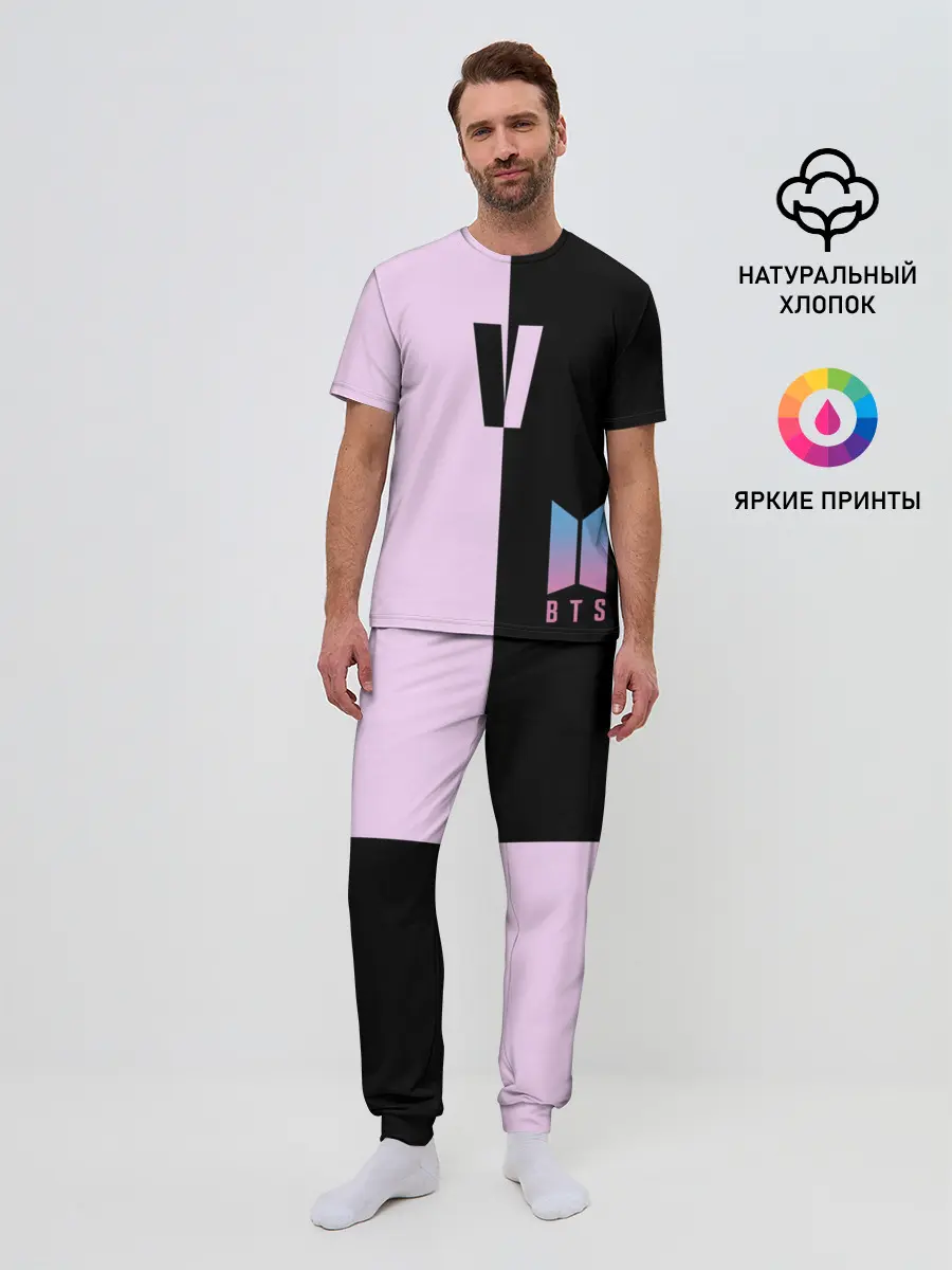 Мужская пижама с брюками / BTS V