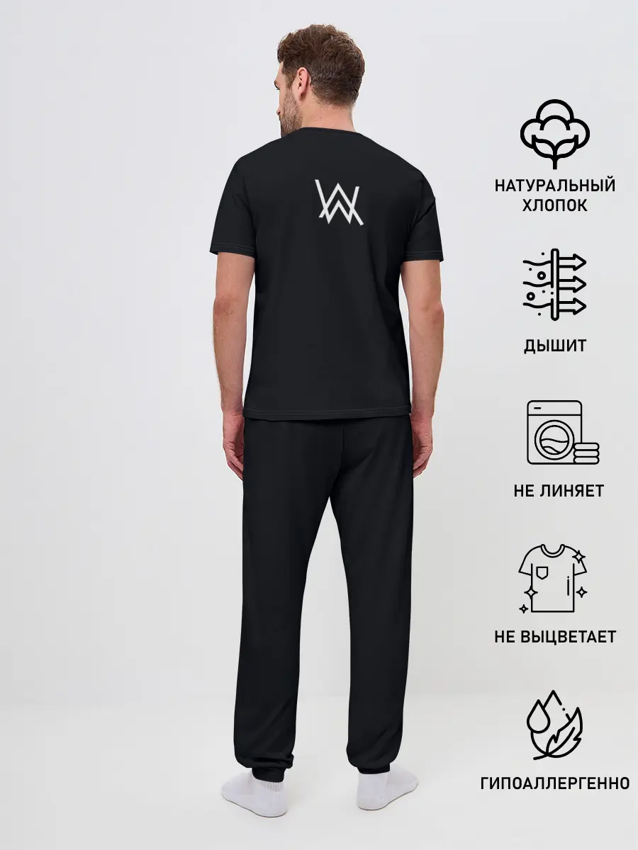 Мужская пижама с брюками / Alan Walker