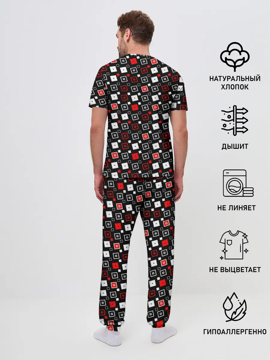 Мужская пижама с брюками / Roblox