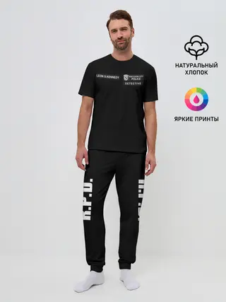 Мужская пижама с брюками / R.P.D. LEON S.KENNEDY