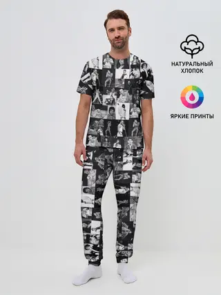 Мужская пижама с брюками / QUEEN